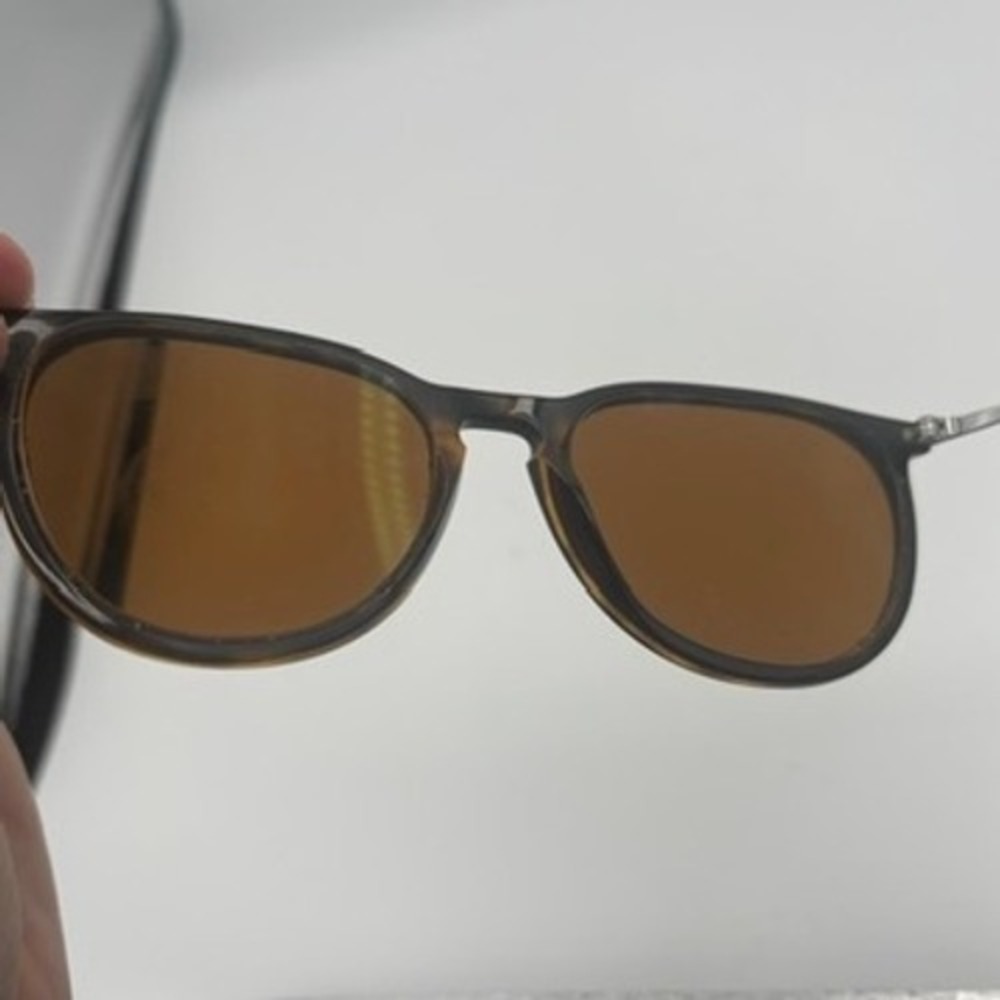 RayBan Erika Sunglasses Tortoise Polarized FRAMES ONLY RB4171 710/T5 READ - Picture 5 of 7